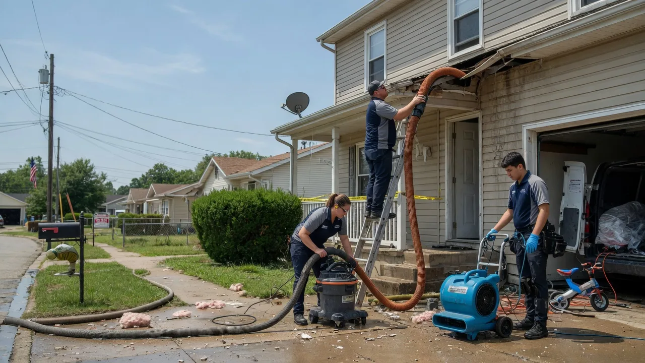 Water Damage Restoration in White Castle, LA near me
